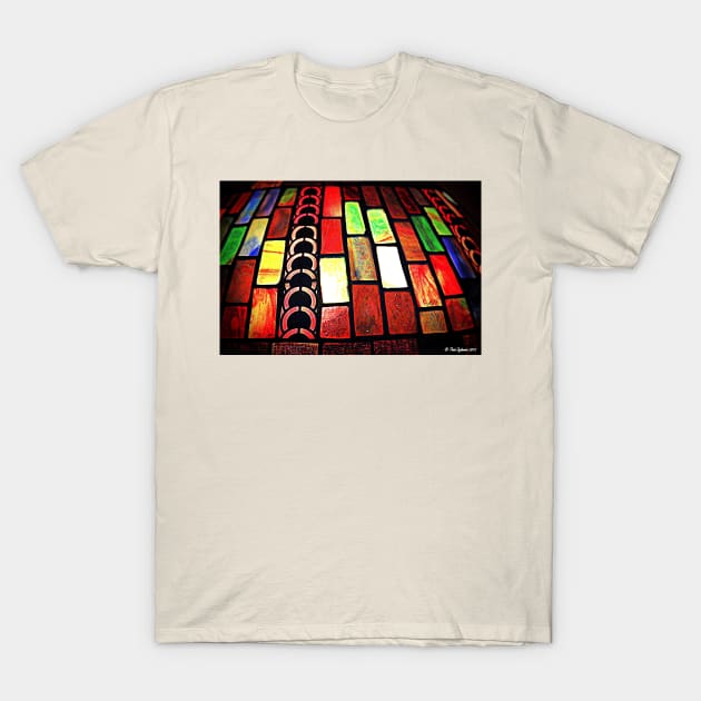 Tiffany Lamp Shade T-Shirt by thadz